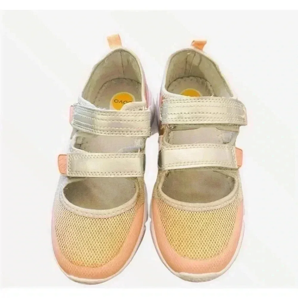 UOVO Girls Shoes Athletic Mary Jane Velcro Sneakers SZ 3